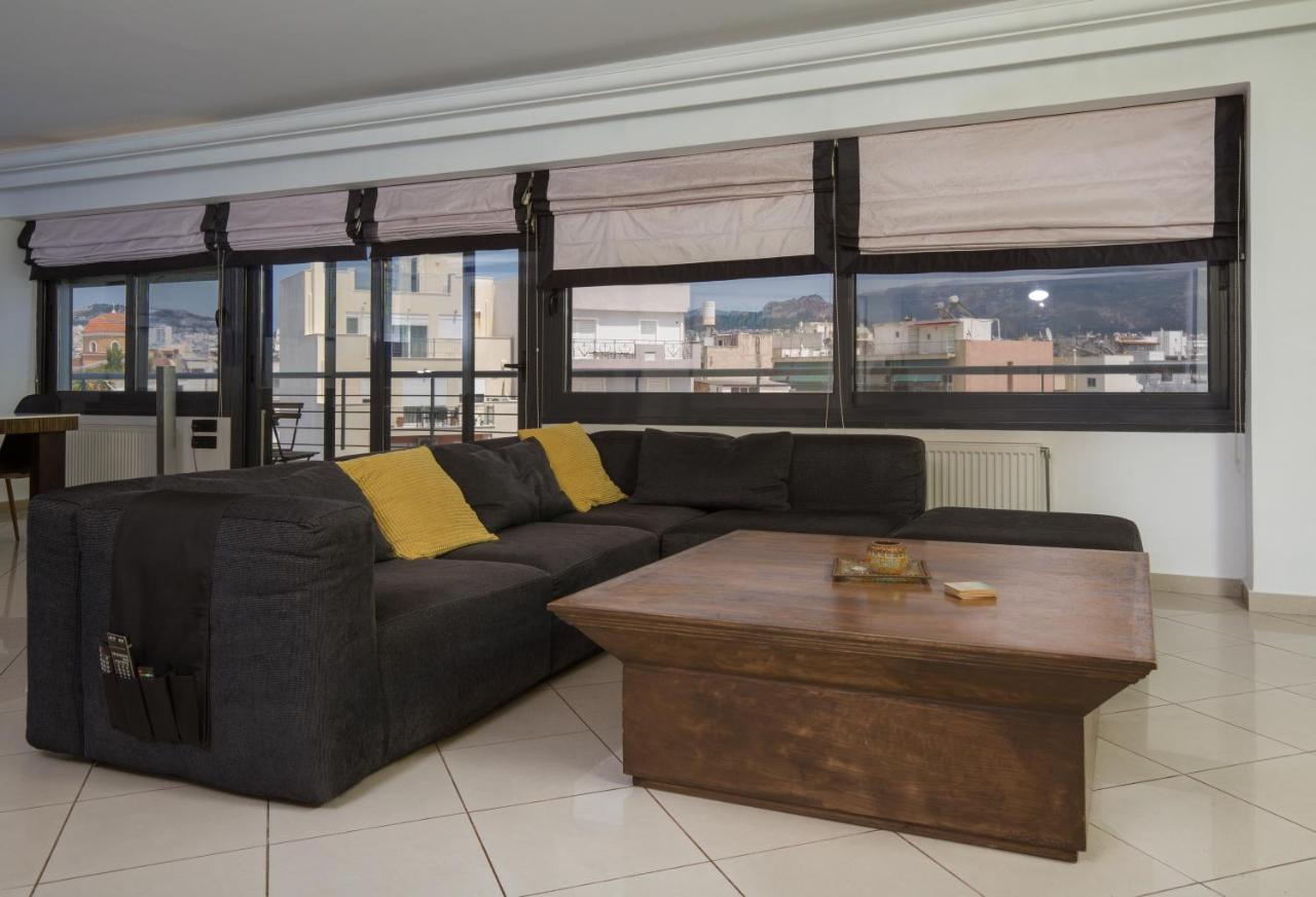 Spacious Modern Apartments With Great Rooftop View Афіни Екстер'єр фото