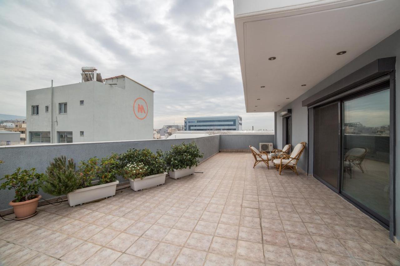 Spacious Modern Apartments With Great Rooftop View Афіни Екстер'єр фото