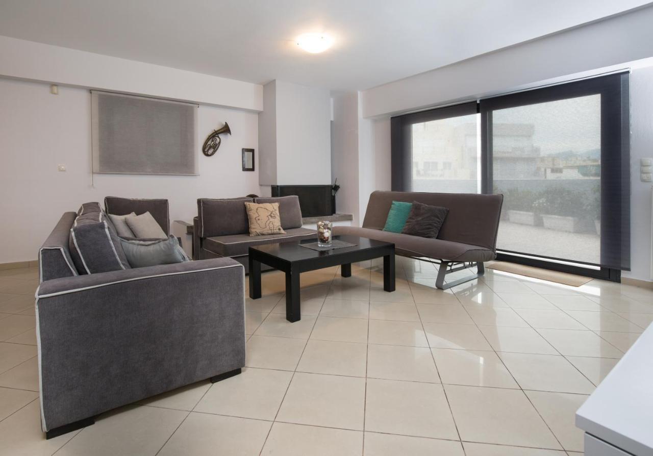 Spacious Modern Apartments With Great Rooftop View Афіни Екстер'єр фото